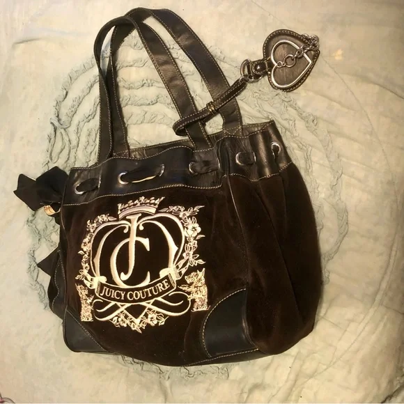 Juicy Couture Black Satchel Bag - Picture 2 of 16